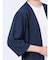 5分袖 梨地カーディガン&半袖Tシャツ アンサンブル