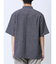 TechLinen バンドカラー半袖シャツ