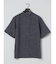 TechLinen バンドカラー半袖シャツ