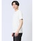 リンクス千鳥 フェイククルーネック半袖Tシャツ