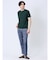 リンクス千鳥 フェイククルーネック半袖Tシャツ