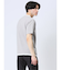 さまになる フェイクレイヤード キーネック半袖Tシャツ