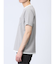 さまになる フェイクレイヤード キーネック半袖Tシャツ