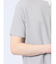 さまになる フェイクレイヤード キーネック半袖Tシャツ