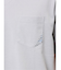 さまになる フェイクレイヤード キーネック半袖Tシャツ