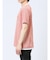 さまになる フェイクレイヤード キーネック半袖Tシャツ