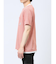 さまになる フェイクレイヤード キーネック半袖Tシャツ