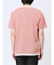 さまになる フェイクレイヤード キーネック半袖Tシャツ