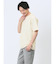 ふくれジャガード クルーネック半袖Tシャツ