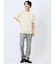 ふくれジャガード クルーネック半袖Tシャツ