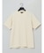 ふくれジャガード クルーネック半袖Tシャツ