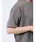 ふくれジャガード クルーネック半袖Tシャツ