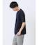 ふくれジャガード クルーネック半袖Tシャツ