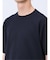 ふくれジャガード クルーネック半袖Tシャツ