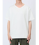 ふくれジャガード Vネック半袖Tシャツ