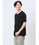 ふくれジャガード Vネック半袖Tシャツ
