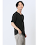 ふくれジャガード Vネック半袖Tシャツ