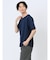 ふくれジャガード Vネック半袖Tシャツ