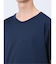 ふくれジャガード Vネック半袖Tシャツ