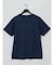 ふくれジャガード Vネック半袖Tシャツ