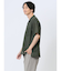 軽量シアー オープンカラー半袖シャツ