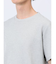 杢ワッフル クルーネック半袖Tシャツ