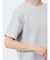 杢ワッフル クルーネック半袖Tシャツ