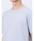 杢ワッフル クルーネック半袖Tシャツ