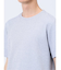 杢ワッフル クルーネック半袖Tシャツ