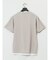 梨地 フェイククルーネック半袖Tシャツ