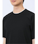 梨地 フェイククルーネック半袖Tシャツ