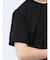 梨地 フェイククルーネック半袖Tシャツ