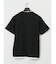 梨地 フェイククルーネック半袖Tシャツ