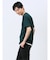 梨地 フェイククルーネック半袖Tシャツ