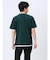 梨地 フェイククルーネック半袖Tシャツ