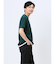 梨地 フェイククルーネック半袖Tシャツ