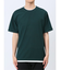 梨地 フェイククルーネック半袖Tシャツ