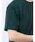 梨地 フェイククルーネック半袖Tシャツ