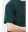 梨地 フェイククルーネック半袖Tシャツ