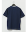 梨地 フェイククルーネック半袖Tシャツ