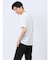 タックボーダー ダブルVネック半袖Ｔシャツ