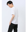 タックボーダー ダブルVネック半袖Ｔシャツ