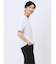 タックボーダー ダブルVネック半袖Ｔシャツ