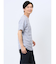 タックボーダー ダブルVネック半袖Ｔシャツ