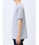 タックボーダー ダブルVネック半袖Ｔシャツ