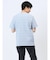タックボーダー ダブルVネック半袖Ｔシャツ
