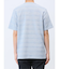 タックボーダー ダブルVネック半袖Ｔシャツ