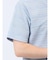 タックボーダー ダブルVネック半袖Ｔシャツ