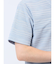 タックボーダー ダブルVネック半袖Ｔシャツ