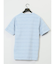 タックボーダー ダブルVネック半袖Ｔシャツ